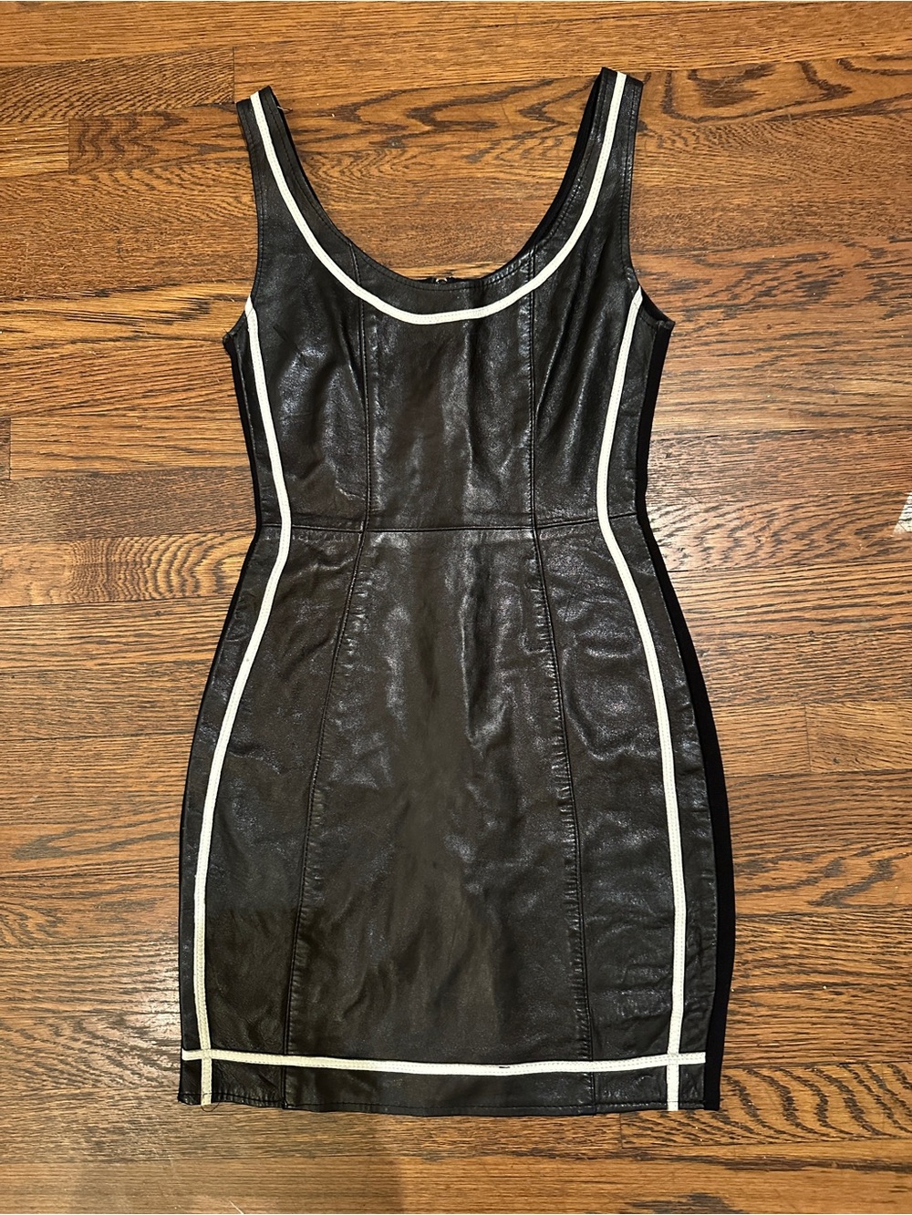 Vintage 90’s leather Cache dress